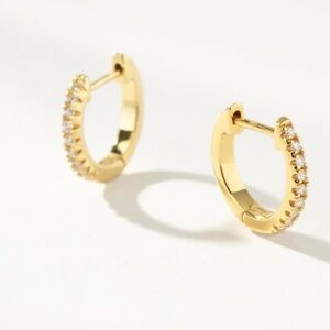 Uncommon James Gold Huggies